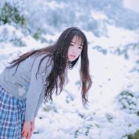 冬天女生头像图片大全