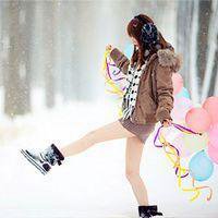 冬天女生头像图片大全