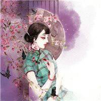 动漫旗袍头像