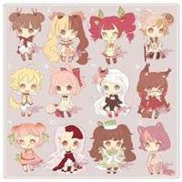 十个人的集体动漫头像