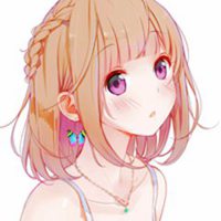 卷发头像女生动漫人物