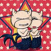 双鱼座头像男生带字