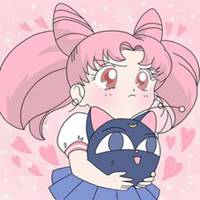 可爱粉色系女生头像