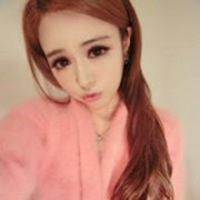 可爱粉色系女生头像