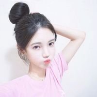 可爱粉色系女生头像