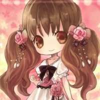 可爱粉色系女生头像