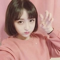 可爱粉色系女生头像