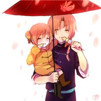 哥哥抱妹妹头像