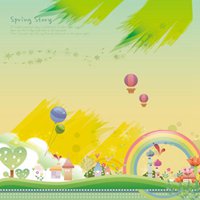 唯美春天的微信头像图片