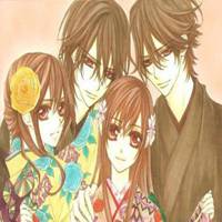 四人头像两男两女一共四张