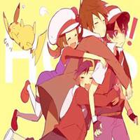 四人头像两男两女一共四张