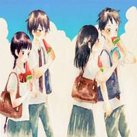 四人头像两男两女一共四张