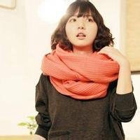 围巾头像唯美