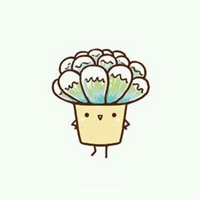 多肉头像卡通图片