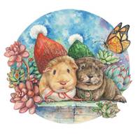 多肉头像卡通图片