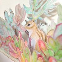 多肉头像卡通图片