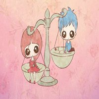天秤座头像男生带字