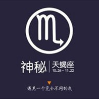 天蝎座头像男带字图片