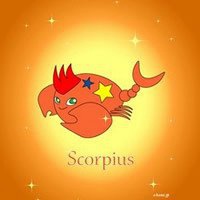 天蝎座头像男带字图片