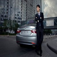 帅气男车模头像