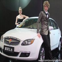 帅气男车模头像