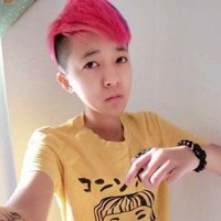 微信头像染发男生帅气