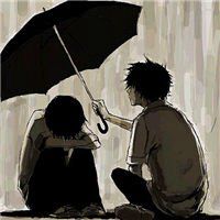 微信头像男生打伞头像