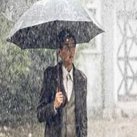 微信头像雨中打伞