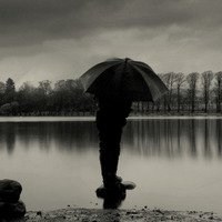 微信头像雨中打伞