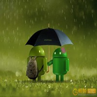 微信头像雨中打伞