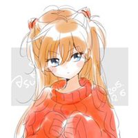 微信漫画卷发头像女生