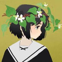 微信漫画卷发头像女生