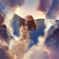 微信漫画卷发头像女生