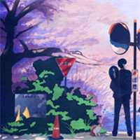 情侣头像粉色一男一女