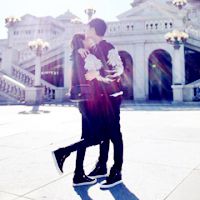 情侣头像粉色一男一女