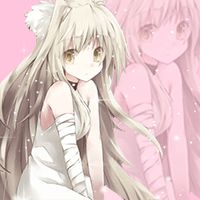 情侣头像粉色一男一女