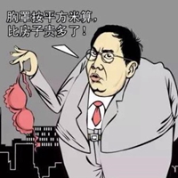 搞笑卡通胸罩头像