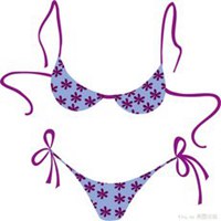 搞笑卡通胸罩头像