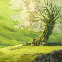 春天头像图片景色