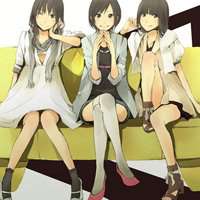 校园头像女三人霸气