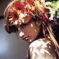 模特头像女性感图片