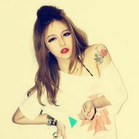 模特头像女性感图片