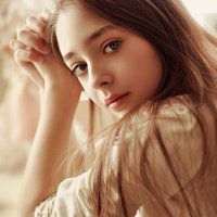 模特头像女性感图片