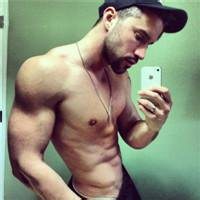 欧美健身头像男