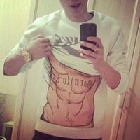 欧美健身头像男