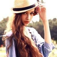 欧美带帽子头像女生