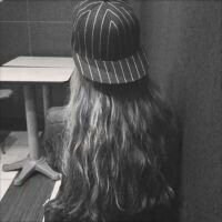 欧美带帽子头像女生