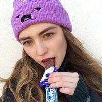 欧美带帽子头像女生