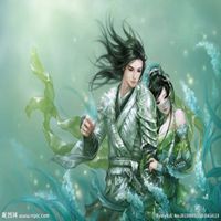 武侠情侣头像