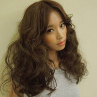 气质小卷发头像女生